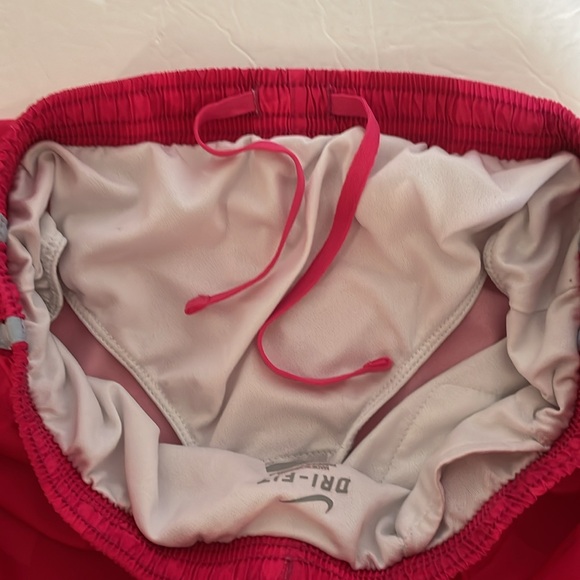 Nike pink & grey dri fit athletic shorts girls size XL - Picture 8 of 16